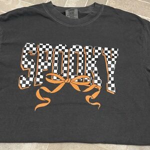 Halloween graphic T-shirt